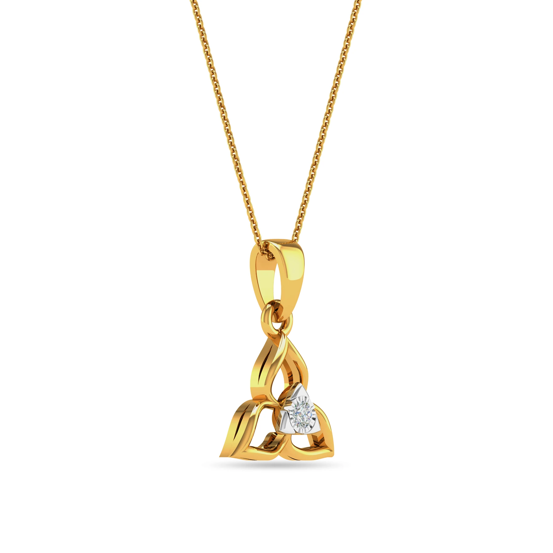 Gold Heart Locket